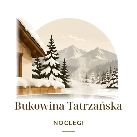 Noclegi w Bukowinie Tatrzańskiej - panorama Tatr