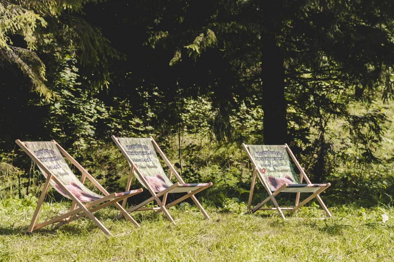 Rezydencja Dwa Niedźwiedzie nad potokiem Zakopane